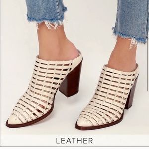 Dolce Vita Kacie Heel Woven Mules